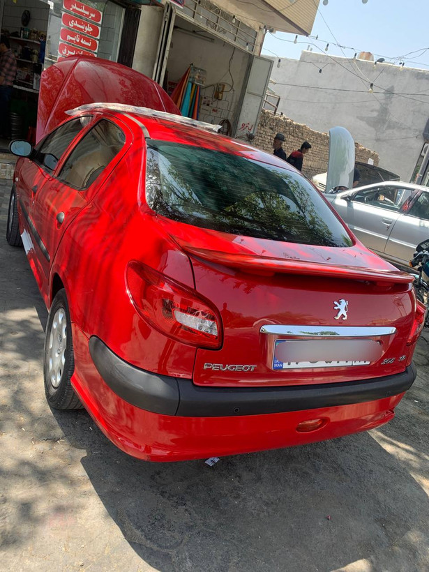 بال صندوق عقب شرکتی 206 و 207 SD اس دی _ رنگ شده با ضمانت اصل بودن